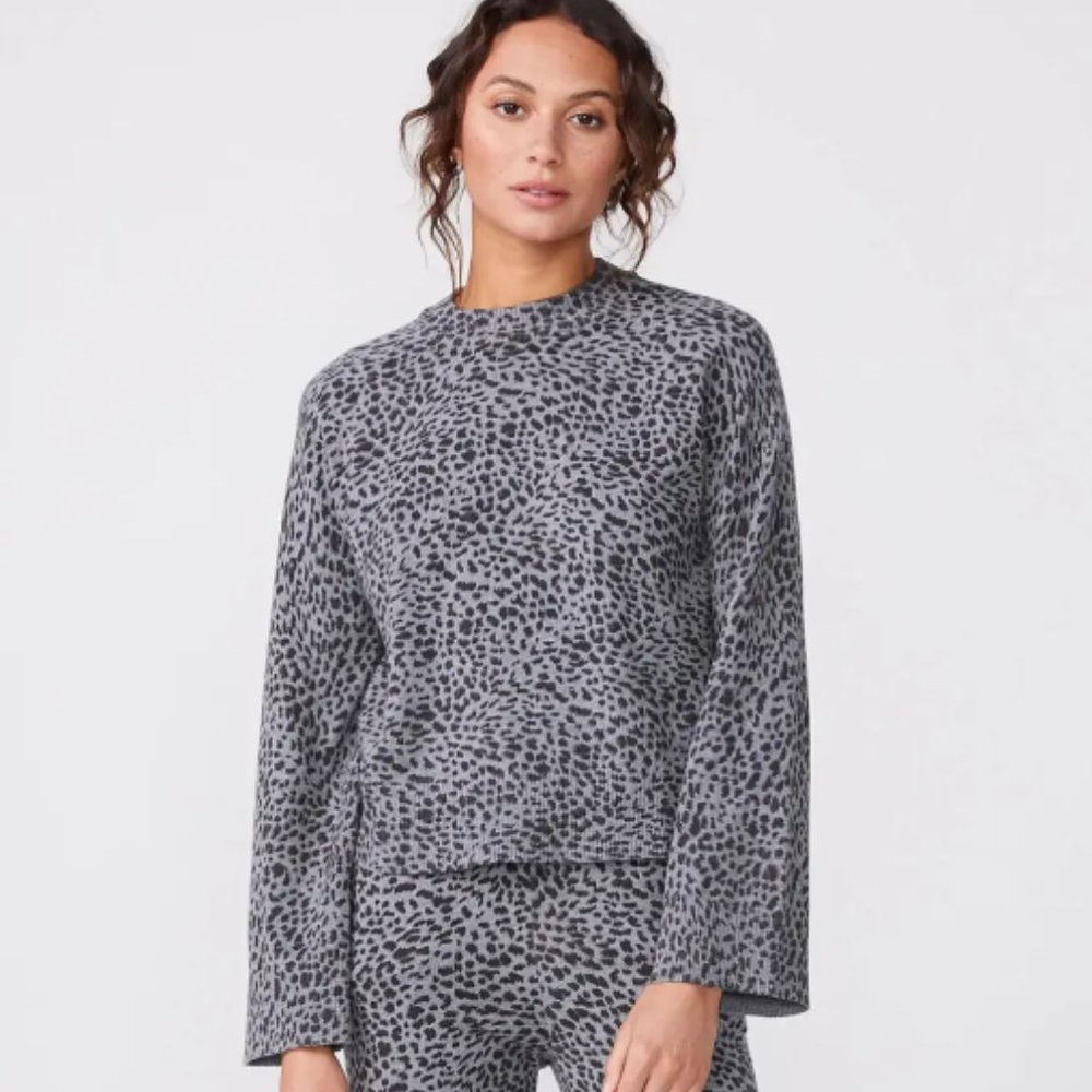 MONROW Mock Neck Sweater M
